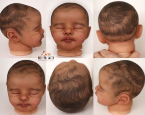 OOAK Painted Hair Dallas Mcleod Murray Reborn Baby Boy Doll - Reborn, Sweet Shaylen Maxwell iiora 2016-2021